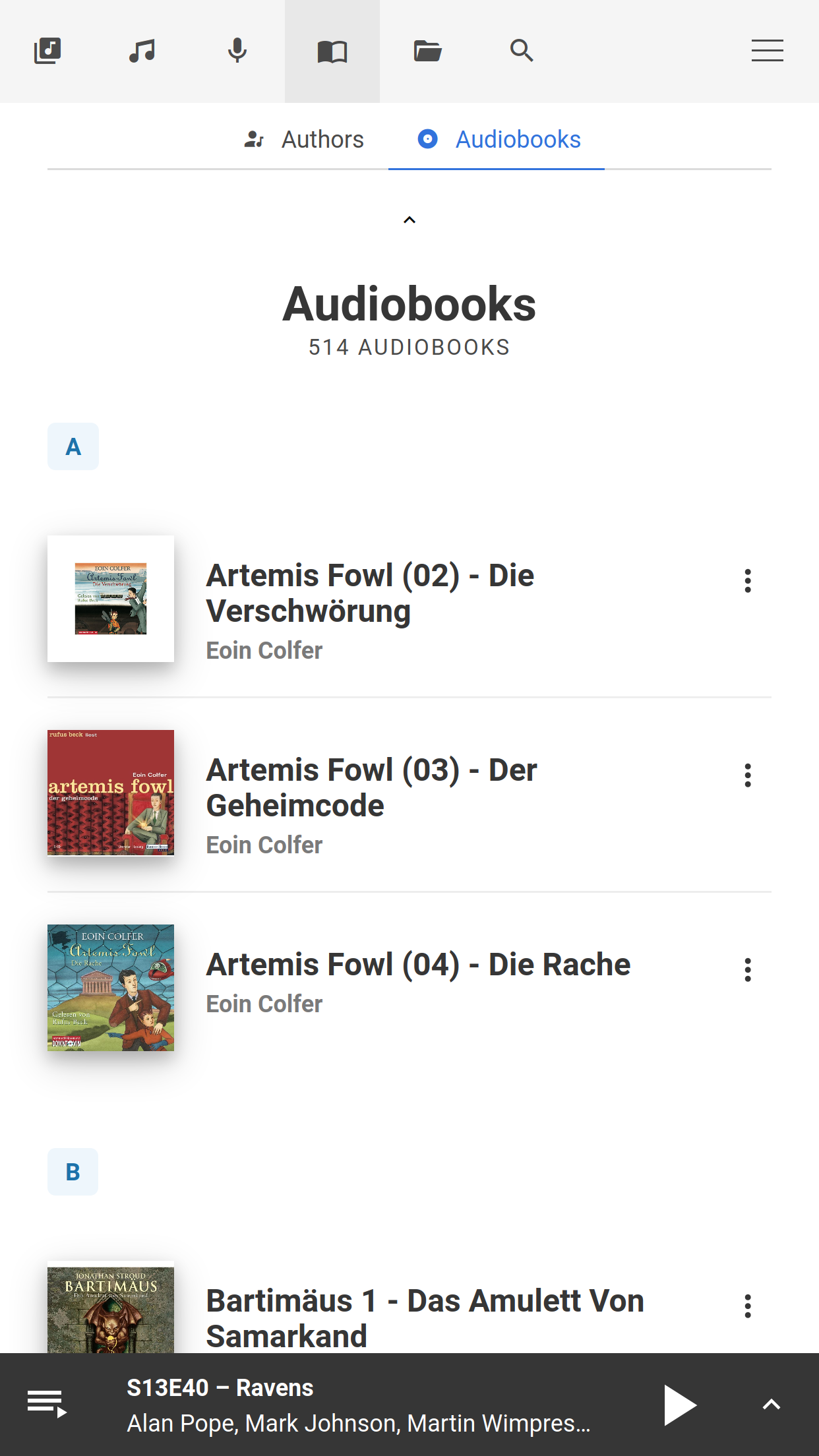 Audiobooks